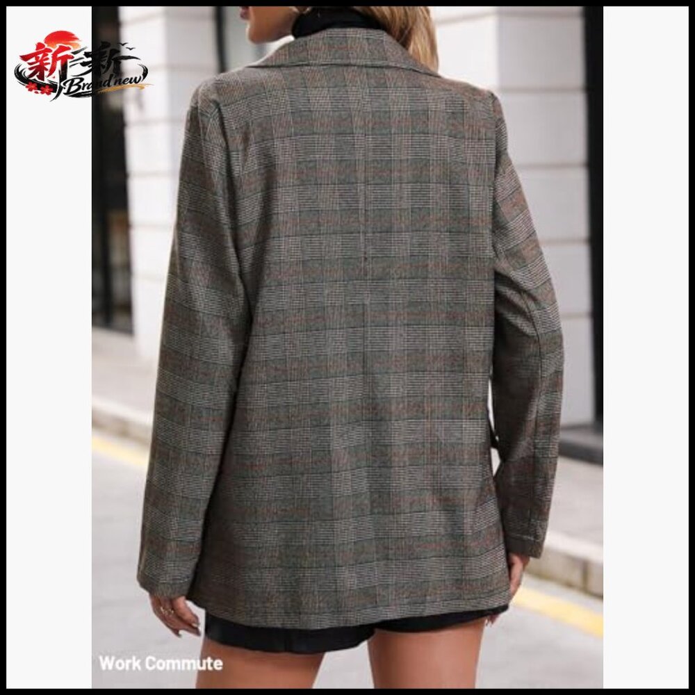 Lightweight Fully Lined Polyester Blend Blazer wi… - image 5